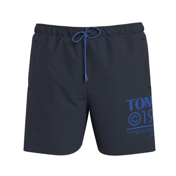 Ανδρικό Μαγιό Βερμούδα TOMMY JEANS UM0UM03145 DRAWSTRING Μπλε - Image 1