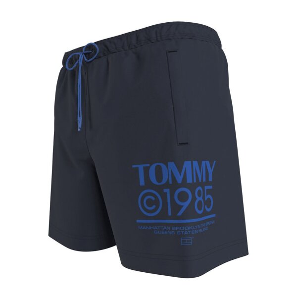 Ανδρικό Μαγιό Βερμούδα TOMMY JEANS UM0UM03145 DRAWSTRING Μπλε - Image 3