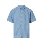 Ανδρικό Πουκάμισο Λινο WRANGLER 112352188 Γαλάζιο