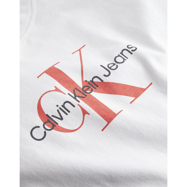 Γυναικείο T-Shirt Calvin Klein Archival Monologo J20J223272 Λευκό Regular Fit - Image 2