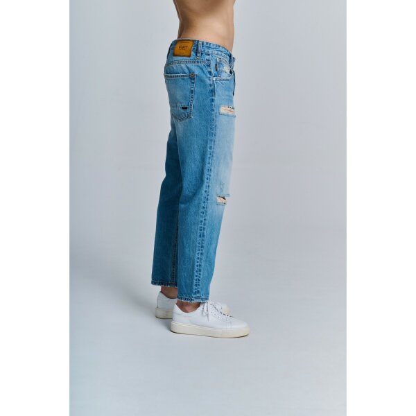 5-810.809.S3.051-4-1200x1600h Ανδρικό Παντελόνι Τζιν STAFF FRANK 5-810.809.S3.051 Μπλε - Image 3