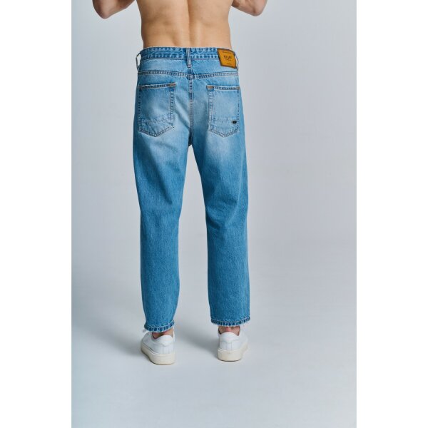 5-810.809.S3.051-5-1200x1600h Ανδρικό Παντελόνι Τζιν STAFF FRANK 5-810.809.S3.051 Μπλε - Image 4