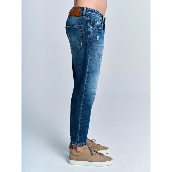 5-822.062.S2.051-2-600x800 Ανδρικό Παντελόνι Τζιν STAFF DEVIS 5-822.062.S2.051 Μπλέ Σκούρο - Image 6