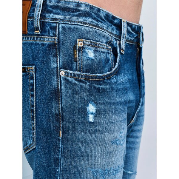 5-822.062.S2.051-4-600x800 Ανδρικό Παντελόνι Τζιν STAFF DEVIS 5-822.062.S2.051 Μπλέ Σκούρο - Image 4