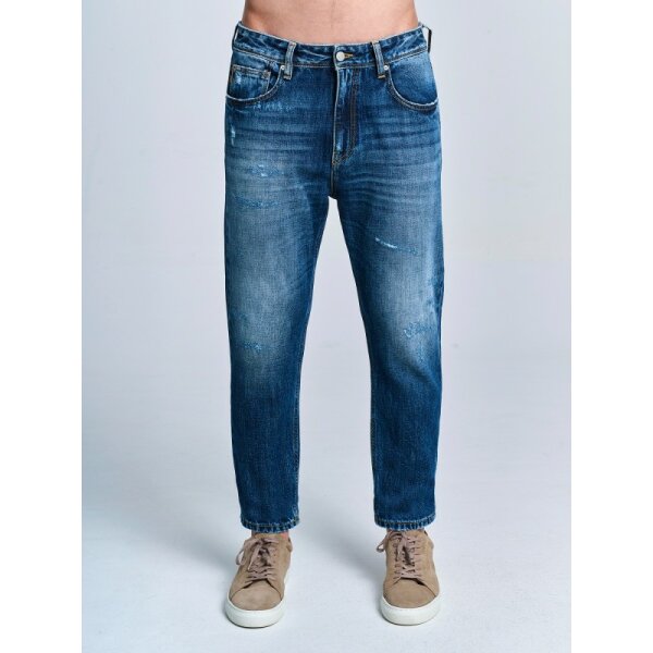 5-822.062.S2.051-600x800 Ανδρικό Παντελόνι Τζιν STAFF DEVIS 5-822.062.S2.051 Μπλέ Σκούρο - Image 1