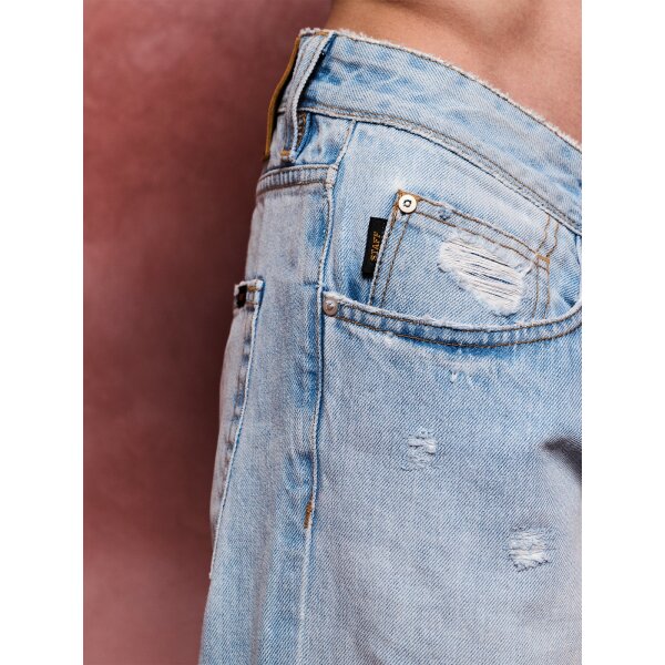 5-822.846.S4.051-4-1200x1600 Ανδρικό Παντελόνι Τζιν STAFF DEVIS 5-822.846.S4.051 Μπλέ Ανοιχτό - Image 4