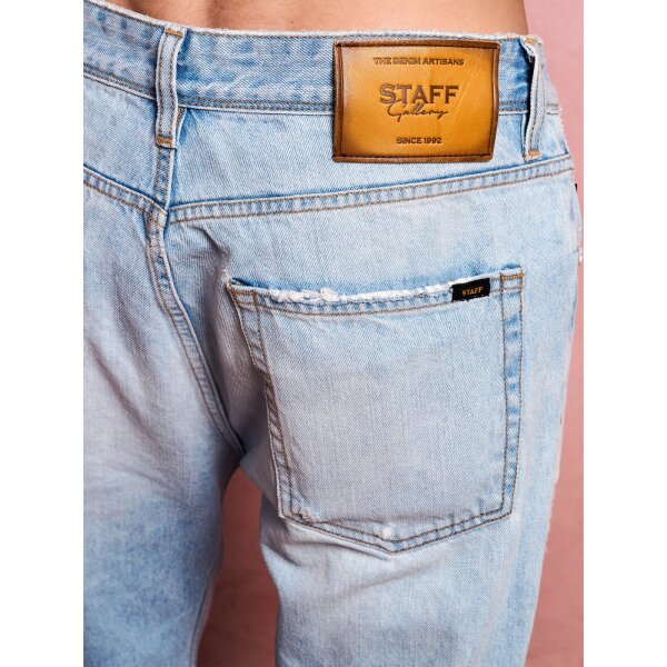 5-822.846.S4.051-5-1200x1600 Ανδρικό Παντελόνι Τζιν STAFF DEVIS 5-822.846.S4.051 Μπλέ Ανοιχτό - Image 5