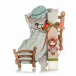 Λαμπάδα Κακός Λύκος Γιαγιά  LT2023019