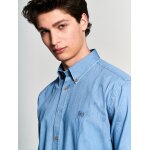 Ανδρικό Πουκάμισο Τζιν STAFF 61-003.051 VICTOR Μπλε - Image 2