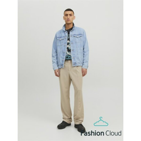 Ανδρικό Μπουφάν Τζιν JACK & JONES 12223612 Μπλε - Image 6