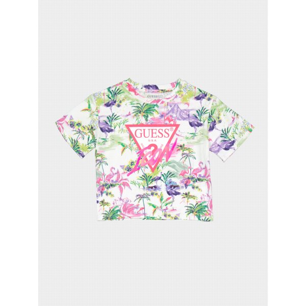 7626101285486_Front1 ΠΑΙΔΙΚΗ ΜΠΛΟΥΖΑ FLORAL ΚΟΡΙΤΣΙ GUESS J4GI12K6YW3-PN40 - Image 1