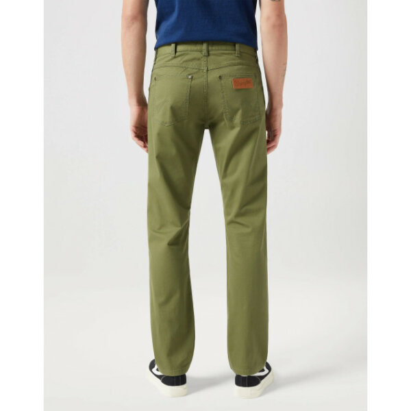 910838 Ανδρικό Παντελόνι WRANGLER GREENSBORO 112350800 Χακί - Image 4