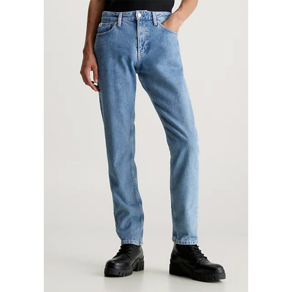 CASBA-CALVIN-KLEIN-AUTHENTIC-STRAIGHT-J30J324568_1AA_2 Ανδρικό Παντελόνι Τζιν CALVIN KLEIN J30J324844 SLIM TAPER  Μπλε - Image 2