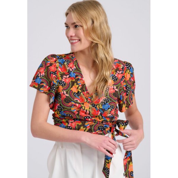 Γυναικείο Κρουαζέ τοπ με τύπωμα σε boho look  FUNKY BUDDHA FBL009-109-17 - Image 4