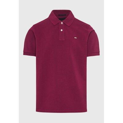 Ανδρική Μπλούζα POLO FUNKY BUDDHA FBM009-001-11 Μπορντώ