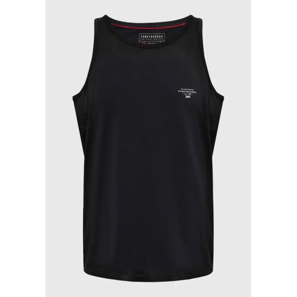 FBM009-003-04_BLACK_6 Ανδρική Μπλούζα Αμάνικη FUNKY BUDDHA FBM009-003-04 Μαύρο - Image 1