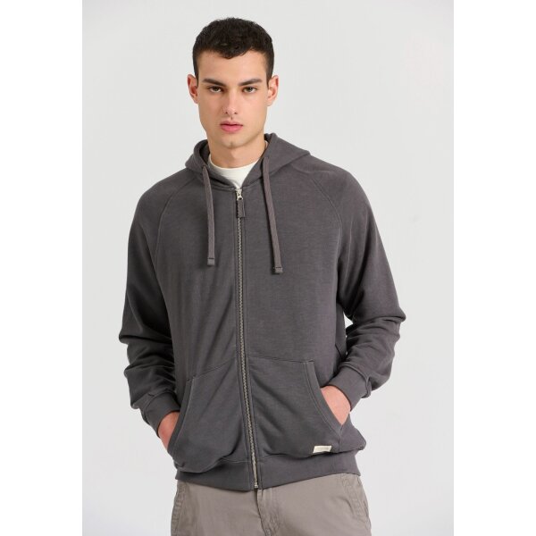 Ανδρική Ζακέτα FUNKY BUDDHA FBM009-003-06 Ανθρακί - Image 2