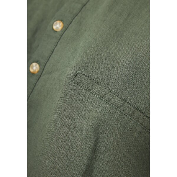 Ανδρικό Πουκάμισο MAO FUNKY BUDDHA FBM009-006-05 Πράσινο - Image 3