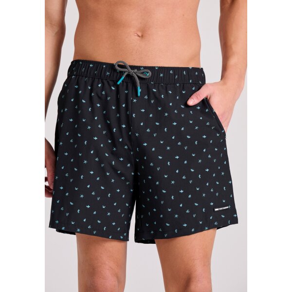 FBM009-006-16_BLACK_1 Ανδρικό Μαγιό FUNKY BUDDHA FBM009-006-16 Μαύρο - Image 1