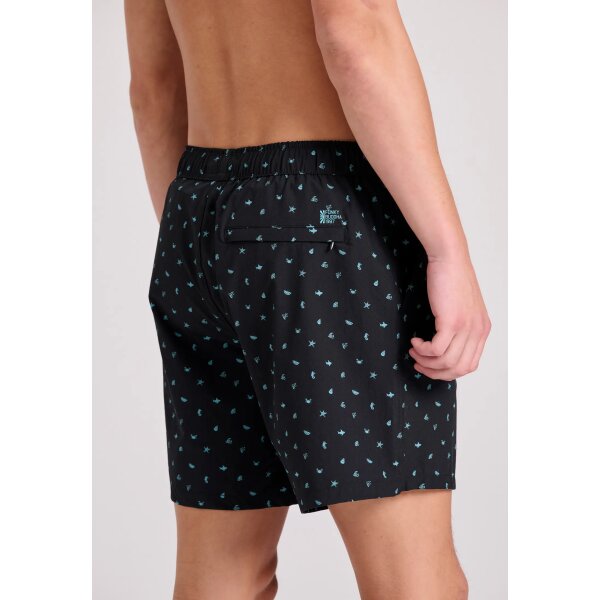 Ανδρικό Μαγιό FUNKY BUDDHA FBM009-006-16 Μαύρο - Image 4