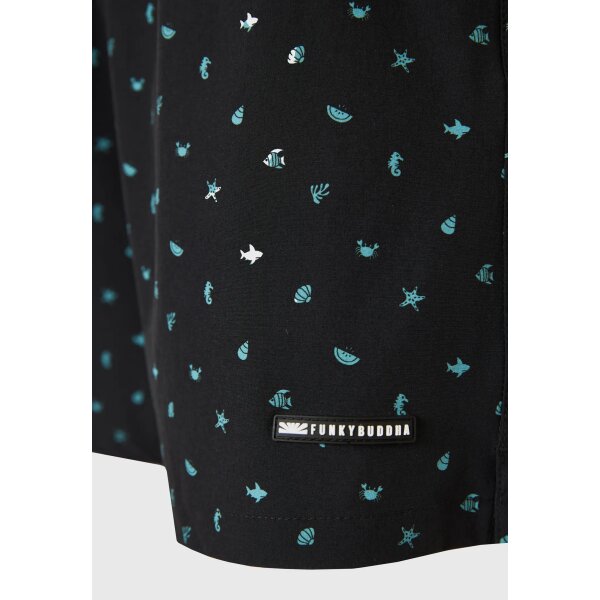 Ανδρικό Μαγιό FUNKY BUDDHA FBM009-006-16 Μαύρο - Image 5