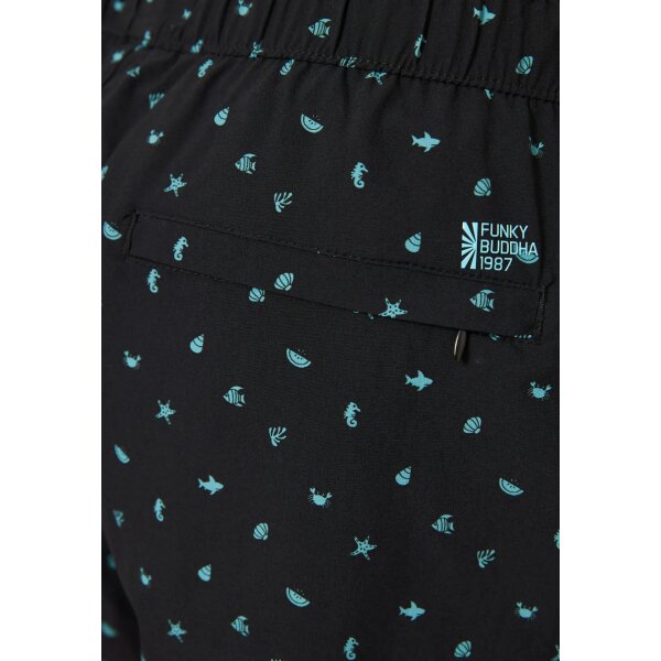 Ανδρικό Μαγιό FUNKY BUDDHA FBM009-006-16 Μαύρο - Image 6