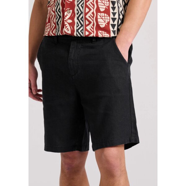 Ανδρική Βερμούδα CHINO FUNKY BUDDHA FBM009-009-03 Μαύρο - Image 2