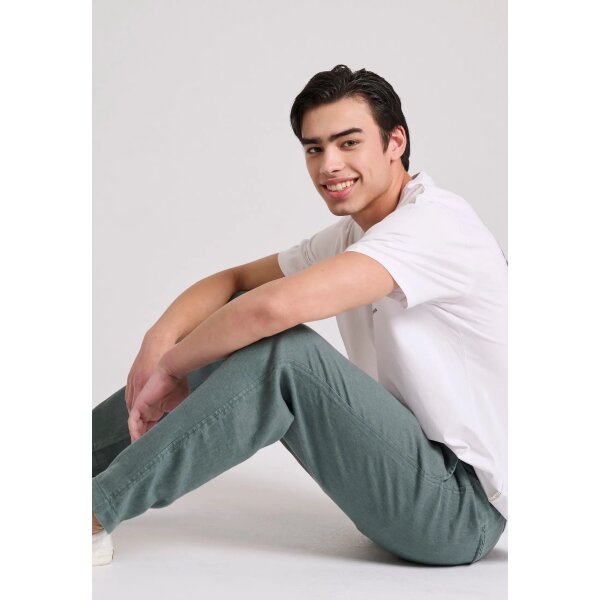 Ανδρικό Παντελόνι CHINO FUNKY BUDDHA FBM009-011-02 Πράσινο - Image 4