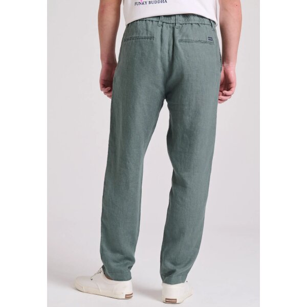 Ανδρικό Παντελόνι CHINO FUNKY BUDDHA FBM009-011-02 Πράσινο - Image 6