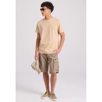 Ανδρική Βερμούδα CARGO FUNKY BUDDHA FBM009-033-03 Μπέζ - Image 3