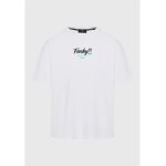 Ανδρική Μπλούζα FUNKY BUDDHA Relaxed fit FBM009-035-04 Λευκή