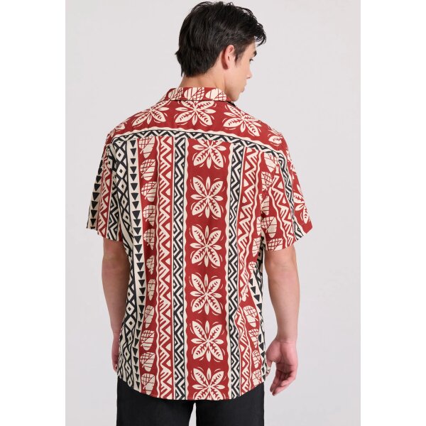 Ανδρικό Πουκάμισο FUNKY BUDDHA FBM009-036-05 Κεραμιδί - Image 4
