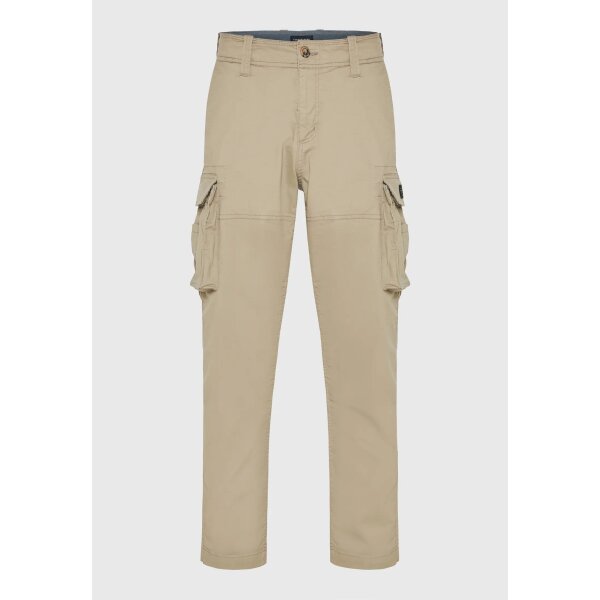 Ανδρικό Παντελόνι CARGO FUNKY BUDDHA FBM009-037-02 Μπέζ - Image 1