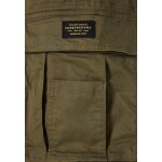 Ανδρικό Παντελόνι CARGO FUNKY BUDDHA FBM009-037-02 Χακί - Image 6