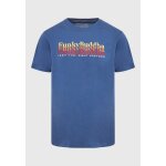 Ανδρική Μπλούζα FUNKY BUDDHA FBM009-044-04 Μπλε