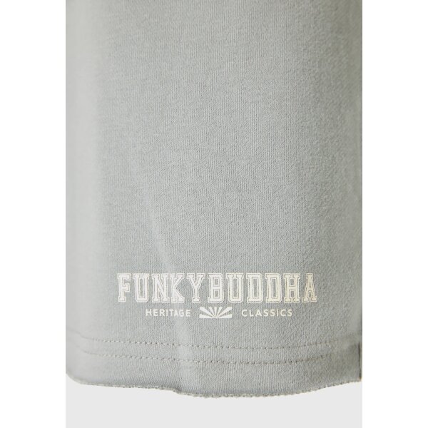 Ανδρική Βερμούδα Φούτερ FUNKY BUDDHA FBM009-050-03 Γκρί - Image 2