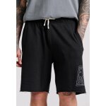 Ανδρική Βερμούδα Φούτερ FUNKY BUDDHA FBM009-051-03 Μαύρο