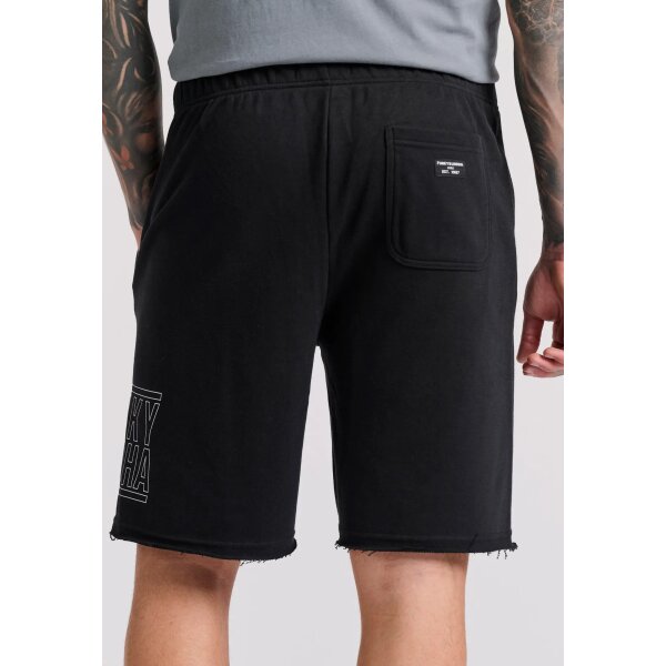 Ανδρική Βερμούδα Φούτερ FUNKY BUDDHA FBM009-051-03 Μαύρο - Image 4