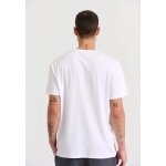 Ανδρική Μπλούζα FUNKY BUDDHA FBM009-094-04 Λευκό - Image 6