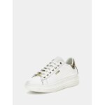 Γυναικείο Sneakers vibo από γνήσιο δέρμα Λευκό GUESS FL8VIBLEA12