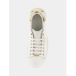 Γυναικείο Sneakers vibo από γνήσιο δέρμα Λευκό GUESS FL8VIBLEA12 - Image 3