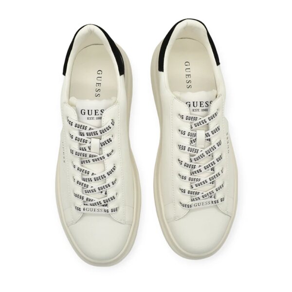 GUESS-ELBA-Μ.-FMPVIBSUE12-WHITE-BLACK1-800x800 Ανδρικό Παπούτσι GUESS FMPVIBSUE12  Λευκό - Image 2