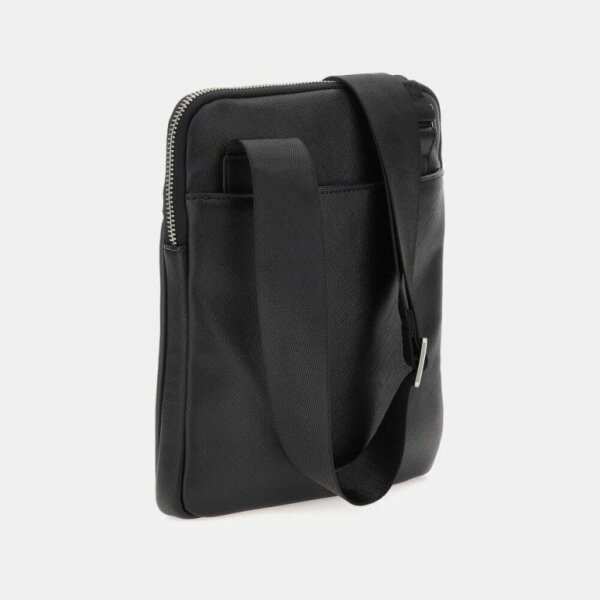 Ανδρική Τσάντα GUESS HMECSAP3123 Μαύρο - Image 3