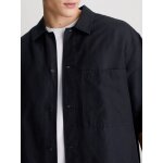Ανδρικό Πουκάμισο Λινό CALVIN KLEIN J30J325173 Μαύρο - Image 3