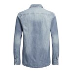 Ανδρικό Πουκάμισο Τζιν JACK & JONES 12138115 Μπλε - Image 2