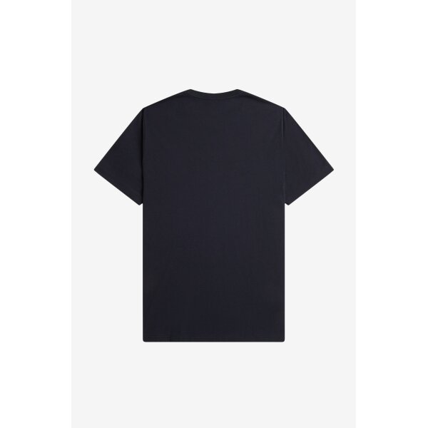 Ανδρική Μπλούζα CREW NECK FRED PERRY M1600 Μπλε - Image 5