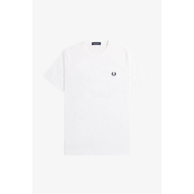 Ανδρική Μπλούζα GRAPHIC FRED PERRY M7784 Λευκό