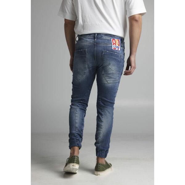 MAGGIO 3 BACK Ανδρικό Παντελόνι Τζιν Λάστοιχο COZI JEANS 63-MAGGIO 3 Μπλε - Image 2