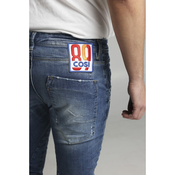 MAGGIO 3 DET Ανδρικό Παντελόνι Τζιν Λάστοιχο COZI JEANS 63-MAGGIO 3 Μπλε - Image 3