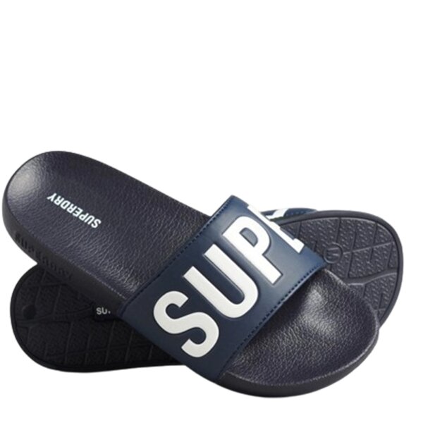 MF310256A-ECQ-DEEP-NAVY Ανδρική Παντόφλα SUPER DRY MF310256A Μπλέ - Image 1